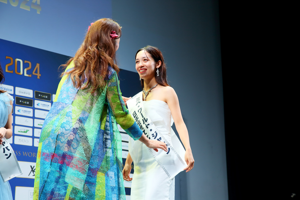 ミス・ワールド・ジャパン2024沖縄代表 藤川ソウザ芹奈、日本伝統文化賞 受賞