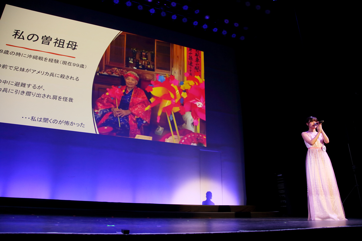 ミス・ワールド・ジャパン2025沖縄代表 儀間蘭月、日本大会のステージでは、日本代表選考のBWP審査上位入賞者として選抜メンバーによるプレゼンテーション<br>そしてファイナリスによるタレントショーでは、特技であるダンスを披露し大会を大いに盛り上げました。